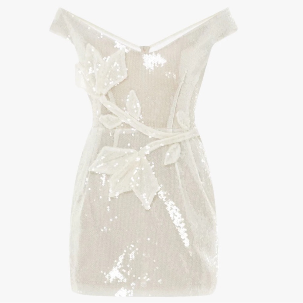 MALVA FLOREA
Mini Sequin Dress in Navajo